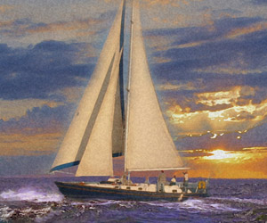 300x250 Custom Sailboat Paintings And Paintings Of Your Sailboat - Painting Of Sailboats