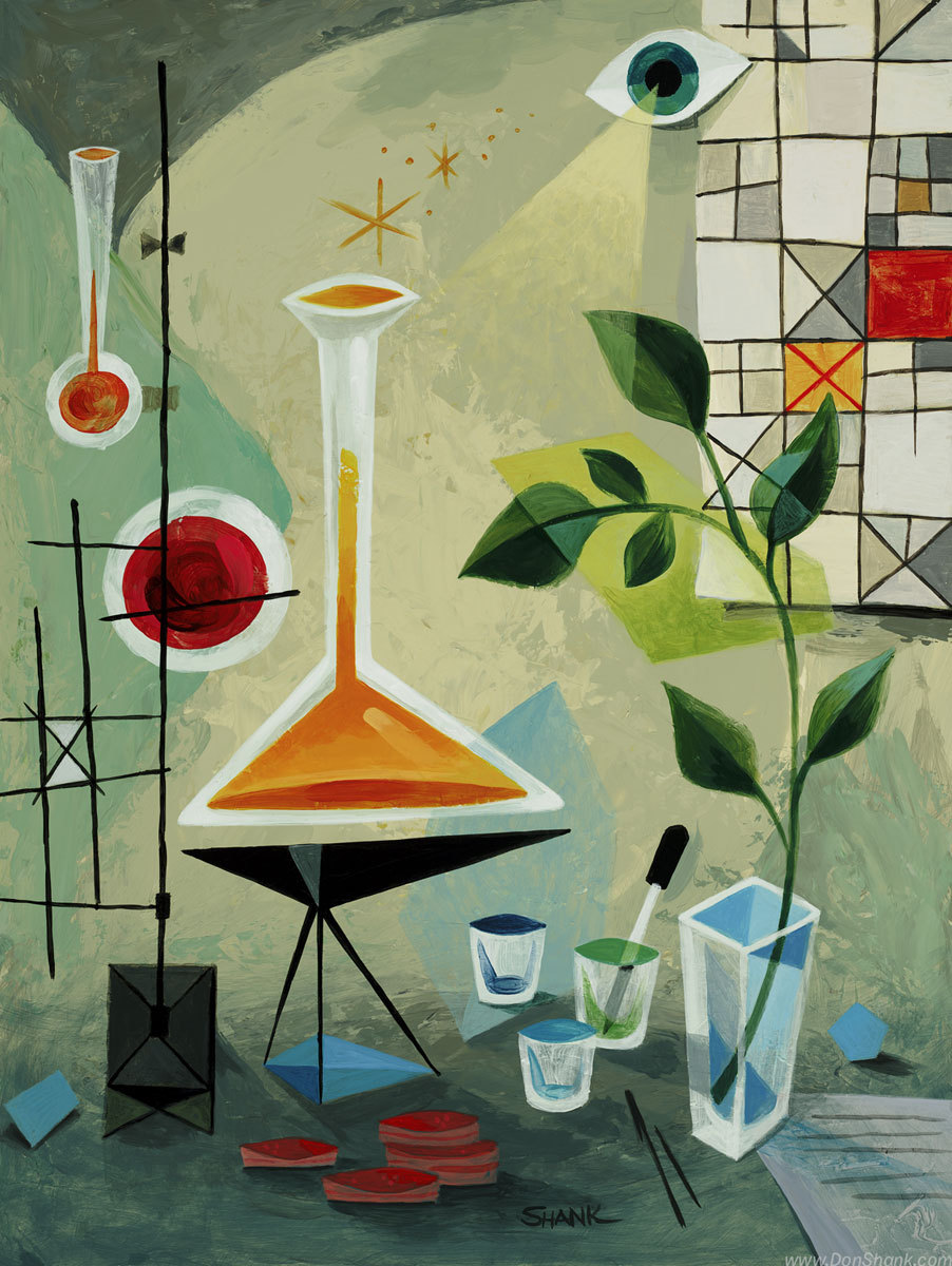 902x1200 Painting On How Can I Use Science For Future Devlopment For Nation - Painting Of Science