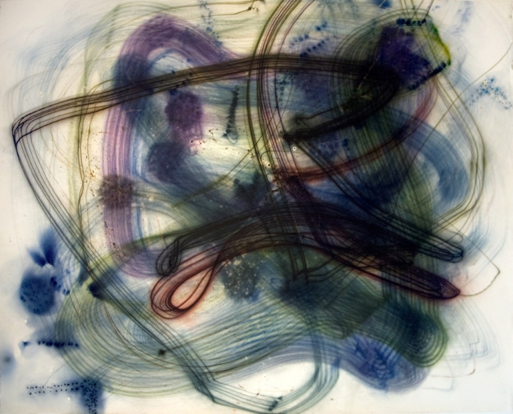 744x600 Rosemarie Fiore Smoke Paintings (2013 2016) Solo Exhibition - Painting Of Smoke