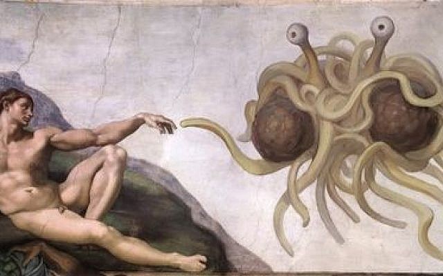 640x400 New Zealand Gets First - Painting Of Spaghetti And Meatballs