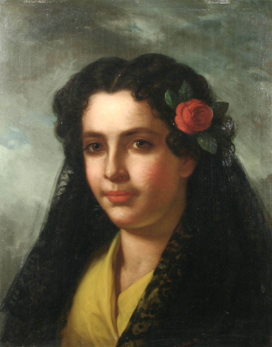 947x1208 Filegeorge Henry Hall - Painting Of Spanish Woman