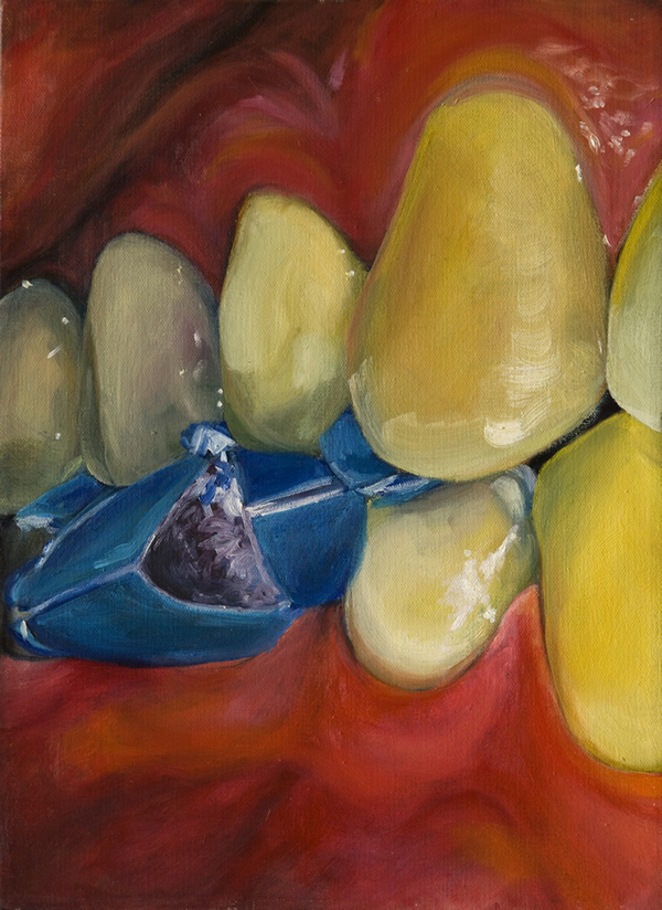 600x824 Painting - Painting Of Teeth