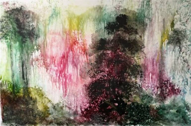 770x508 Saatchi Art The Harmony Of The Woods Painting By Yaghoub Souferzadeh - Painting Of The Woods