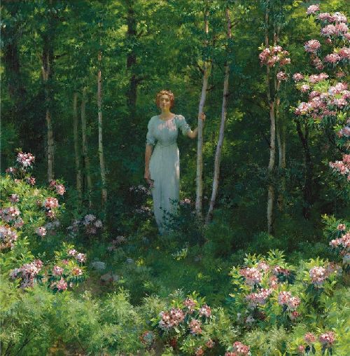 Painting Of The Woods at PaintingValley.com | Explore collection of ...