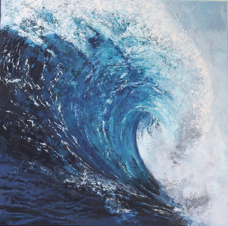 Painting Of Tsunami At PaintingValley Com Explore Collection Of   Painting Of Tsunami 13 