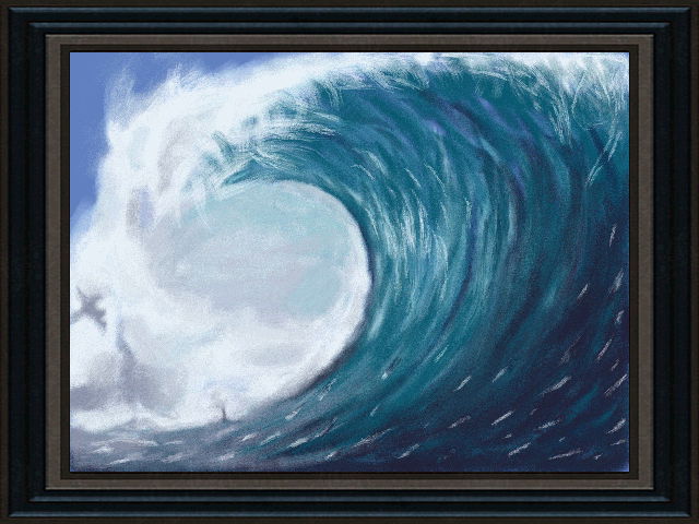 640x480 Art Academy - Painting Of Tsunami