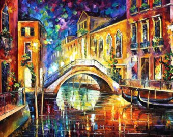 340x270 Venice Wall Art Etsy - Painting Of Venice Italy