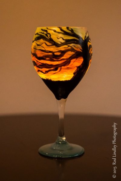 400x599 Wine Glass Painting Class - Painting Of Wine