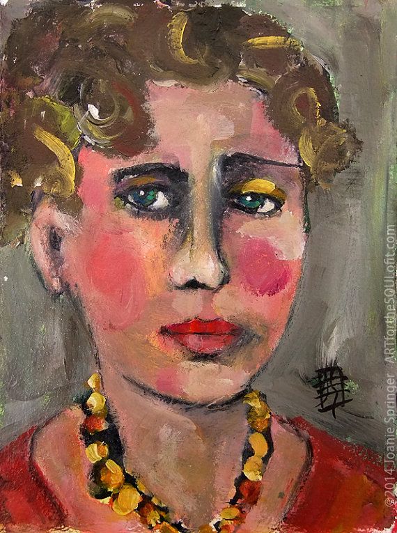 570x765 Ruth Ellen - Painting Of Womans Face