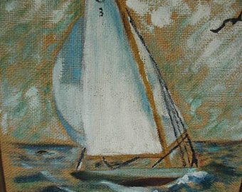 340x270 Painting On Burlap Etsy - Painting On Burlap