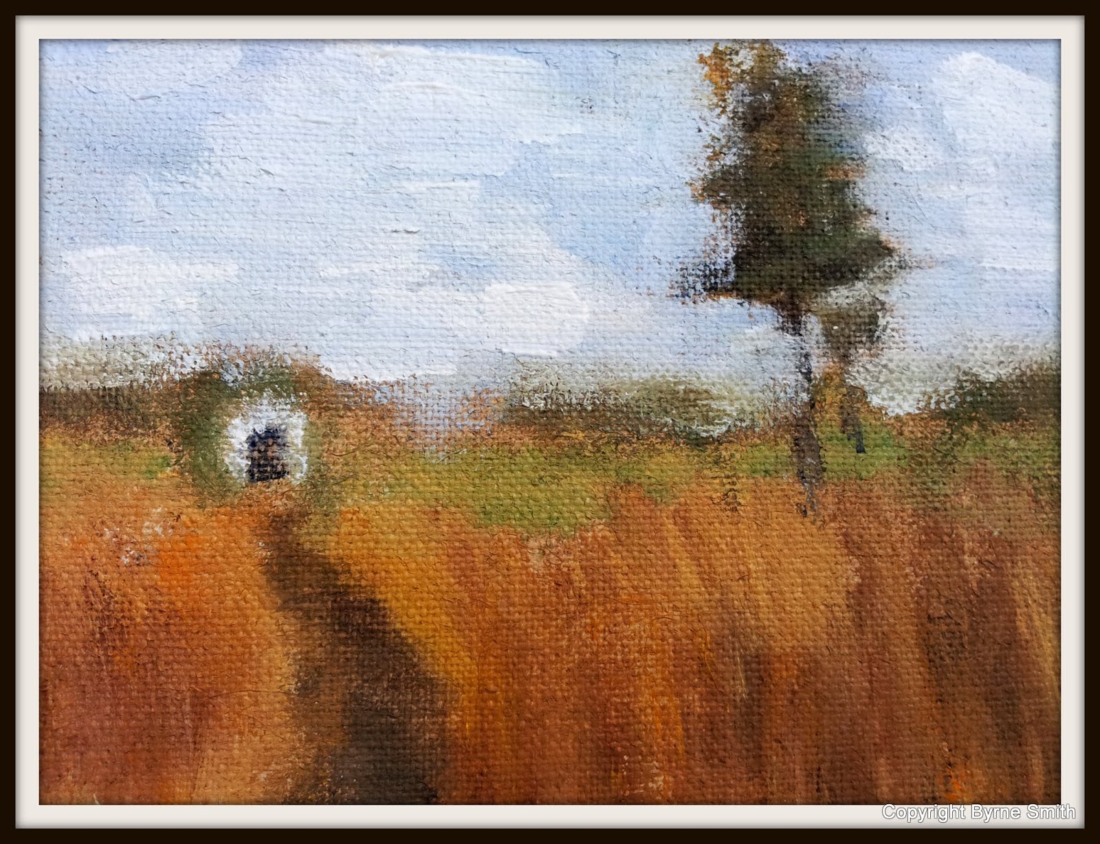 1600x1229 The Painting Life Painting On Burlap Panel - Painting On Burlap