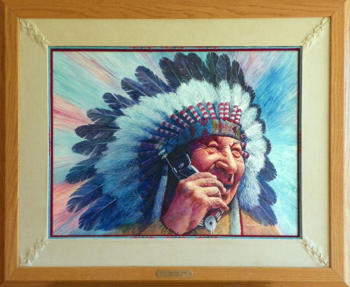 501x411 Wanan Namayanhun Huwo - Painting On Clayboard