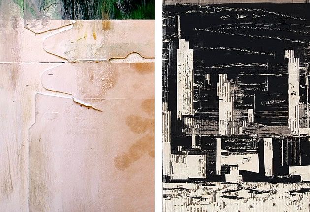 630x431 How To Make Your Art Project Exciting Creative Mixed Media - Painting On Corrugated Cardboard