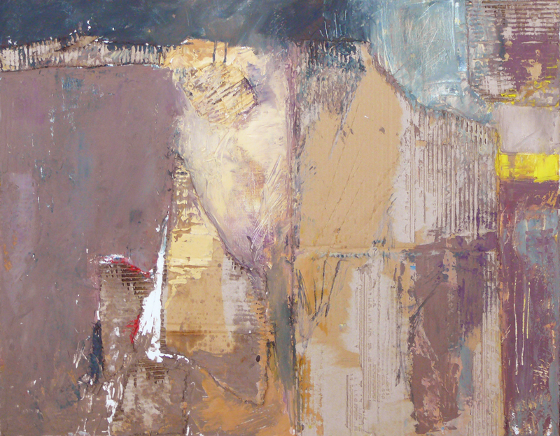 800x624 Painting What Feels Right Oil And Cardboard - Painting On Corrugated Cardboard