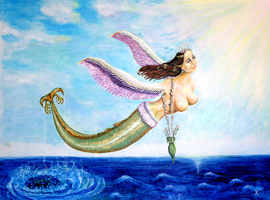 900x668 Creative Freedom Painting By Maria Varga Hansen - Painting On Freedom