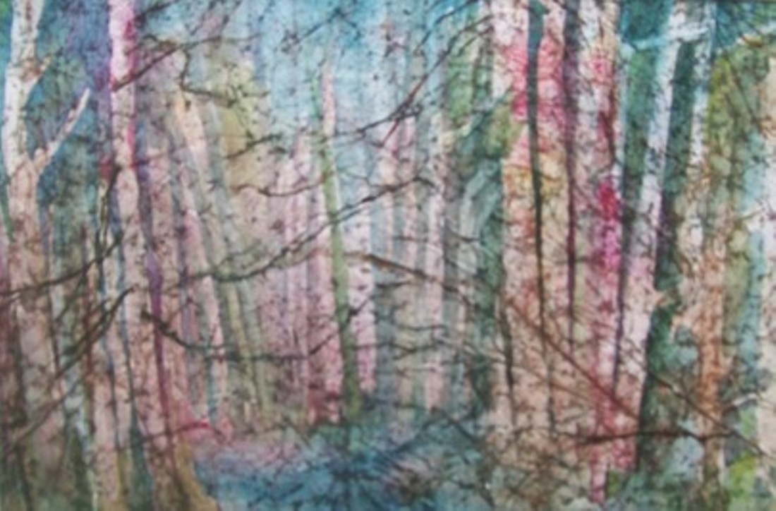 1100x724 Watercolour On Paper - Painting On Masa Paper