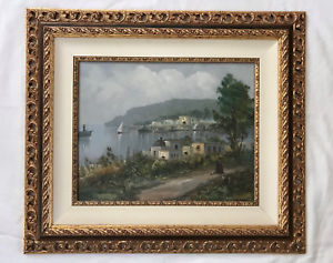 300x237 Leon Giuseppe Buono (1888 1975) Original Italian Painting - Painting On Masonite