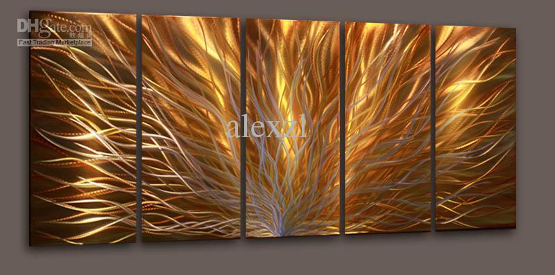 800x397 2018 Canvas Sculpture Art Wall Metal Art Oil Painting Abstract Art - Painting On Metal Canvas