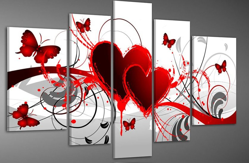 835x547 Modern Canvas Wall Art Stylish Wall Art Canvas Art Metal Art - Painting On Metal Canvas
