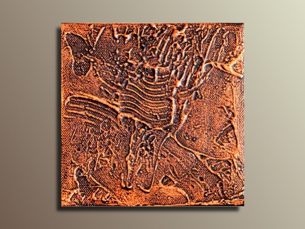 618x464 Set Of 12 Paintings On Canvas - Painting On Metal Canvas