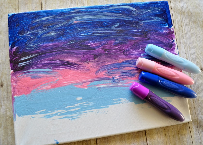 840x600 Newspaper Birch Tree Winter Art I Heart Crafty Things - Painting On Newspaper Canvas