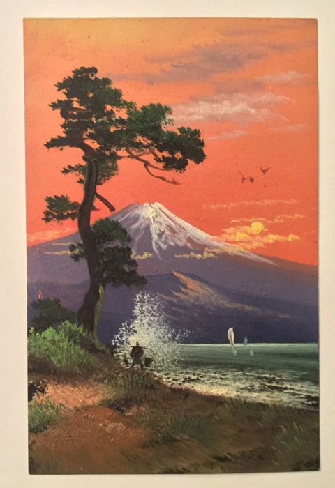 480x700 Japan - Painting On Old Painting