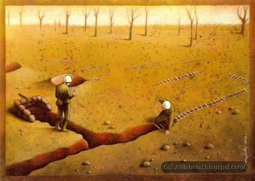 500x356 Social Issues Art Paul Kuczynski Living In A Toxic World - Painting On Social Issues
