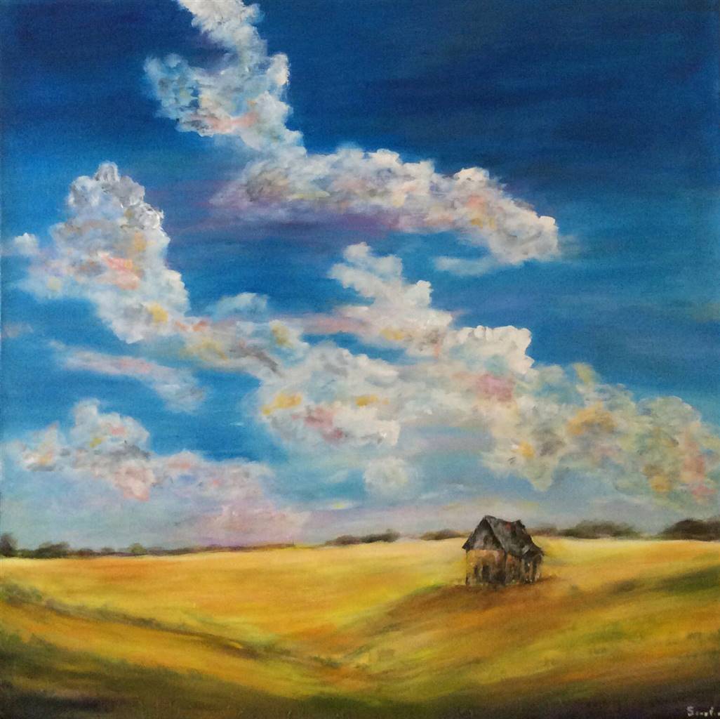 1026x1024 Robert Scurfield - Painting On The Prairies