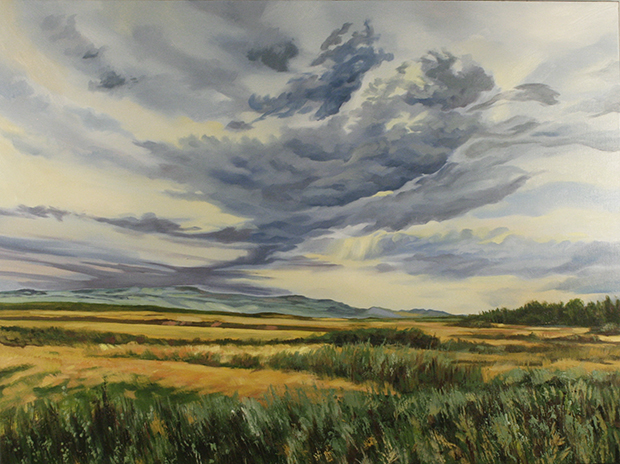 620x464 Igor Woroniuk Artist - Painting On The Prairies