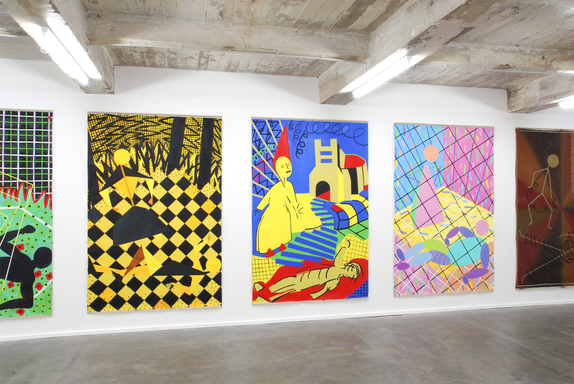 2362x1581 M Amp A, - Painting On Unstretched Canvas