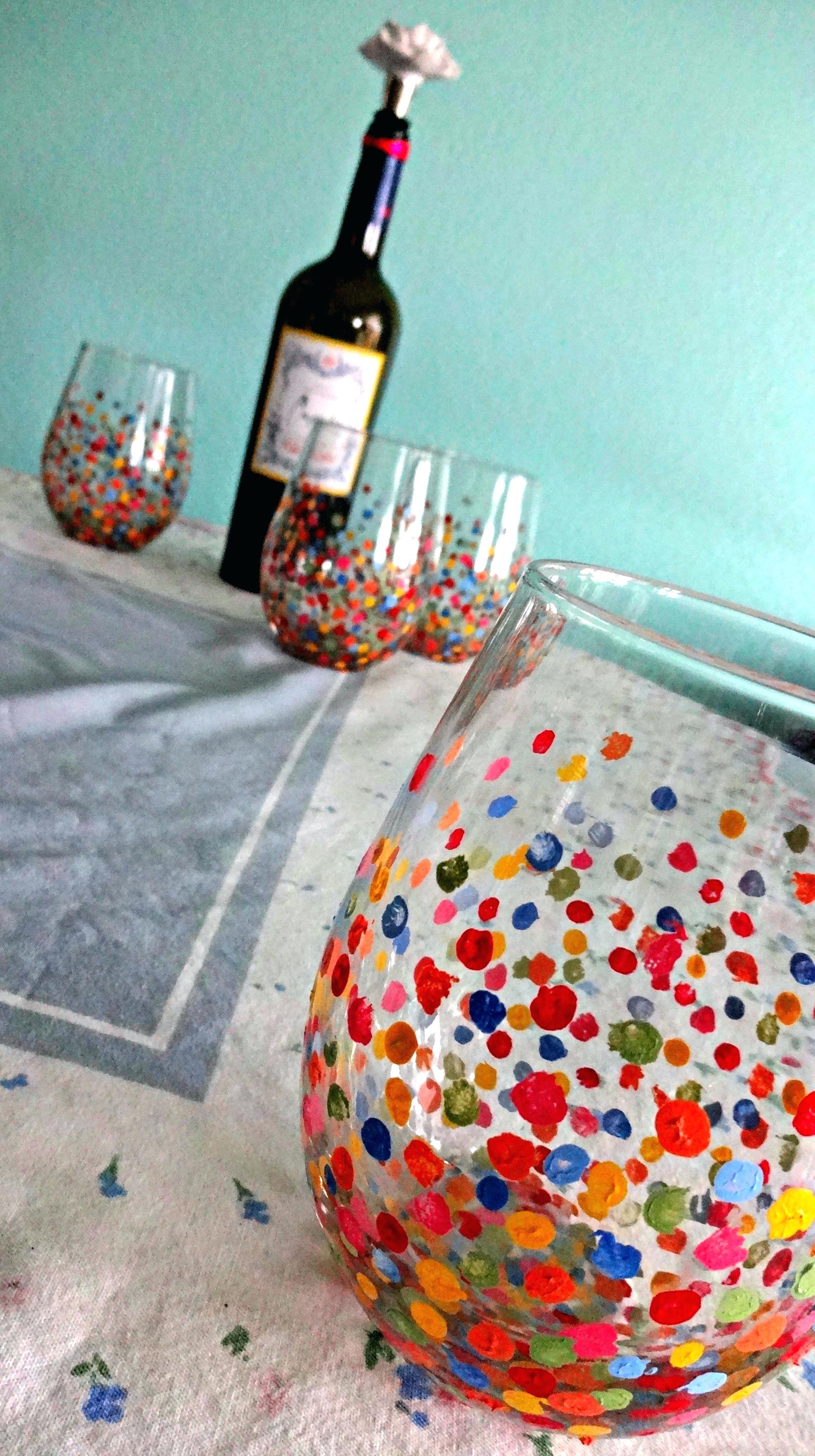 1976x3528 Paint On Glass Painting Ornaments With Acrylic Bottles Inside - Painting Ornaments