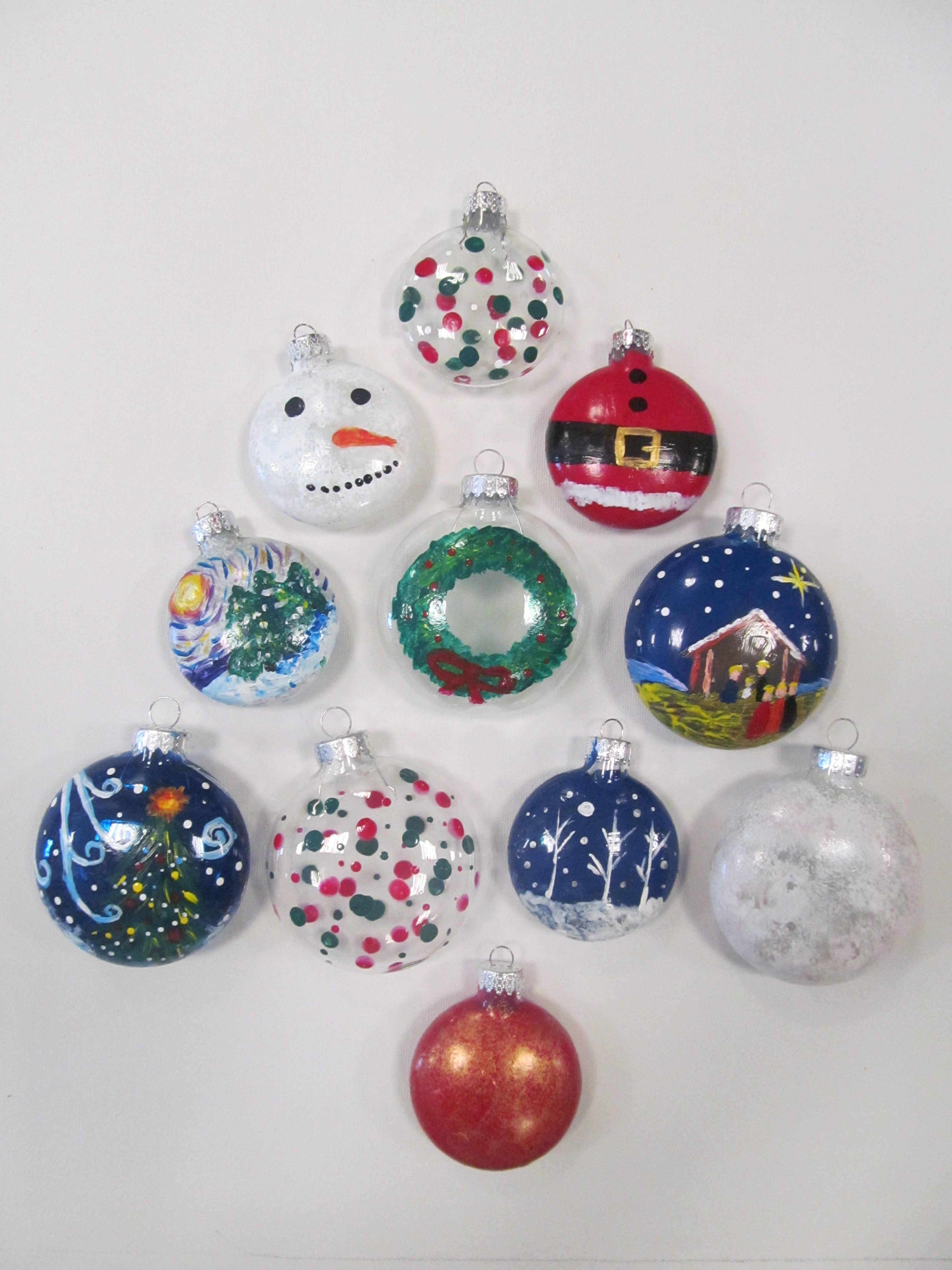 3240x4320 Paint Your Own Glass Ornaments Visarts - Painting Ornaments