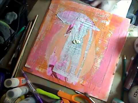 480x360 How To Paint Over On A Used Canvas - Painting Over Canvas Photo