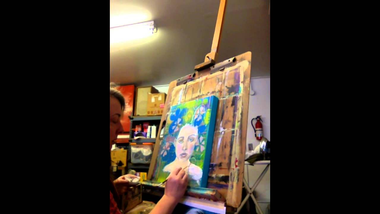 Painting Over Canvas Photo at Explore collection