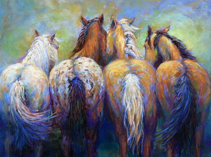 800x595 Giclee Prints Janet Ferraro - Painting Over Giclee Print