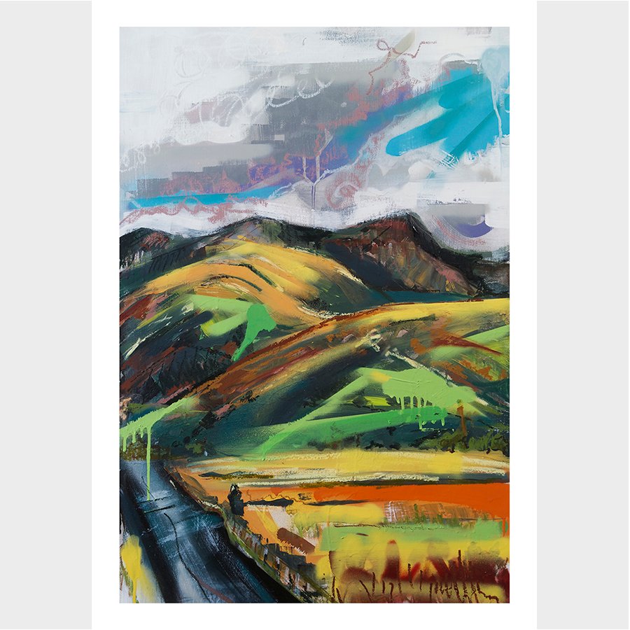 900x900 Blencathra - Painting Over Giclee Print