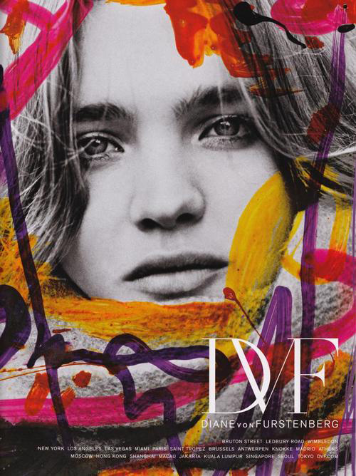 500x668 Francois Marie Banier - Painting Over Photographs