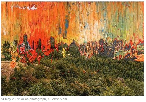 490x344 Painting V. Photography A Fight For The Mind's Eye Slow Art Day - Painting Over Photographs