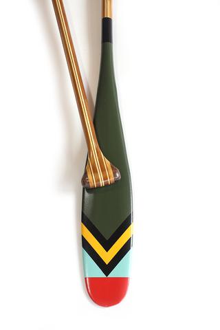 320x480 Artisan Painted Paddles Handmade In Usa Sanborn Canoe Company - Painting Paddles