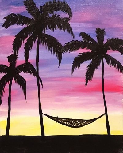 401x500 July 2016 Featured Painting Palm Beach Hammock By Southern - Painting Palm Beach