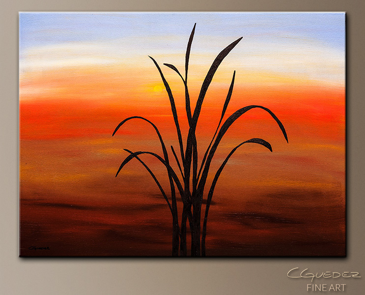 743x600 Coastal Abstract Art Painting - Painting Palm Beach