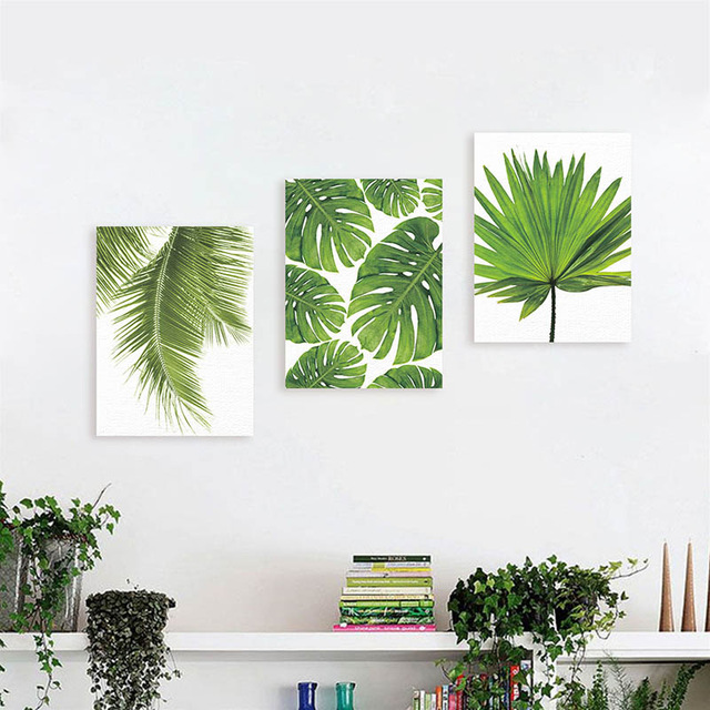 640x640 New Nordic Modern Pure And Fresh Palm Frond Tropical Leaves Green - Painting Palm Fronds