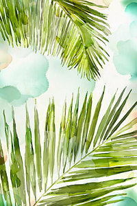 200x300 Palm Frond Paintings Fine Art America - Painting Palm Fronds