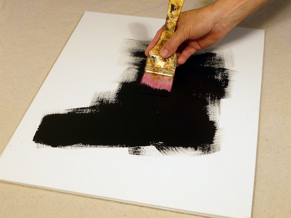 600x450 Acrylic Painting On Recycled Brown Paper Bags - Painting Paper