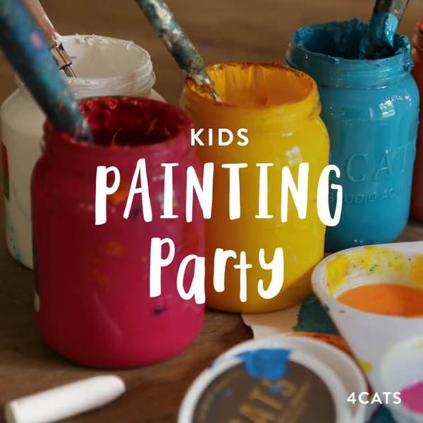 600x600 Kids Acrylic Painting And Splatter Painting Parties - Painting Party