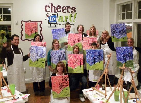 550x403 Our Painting Party. - Painting Party
