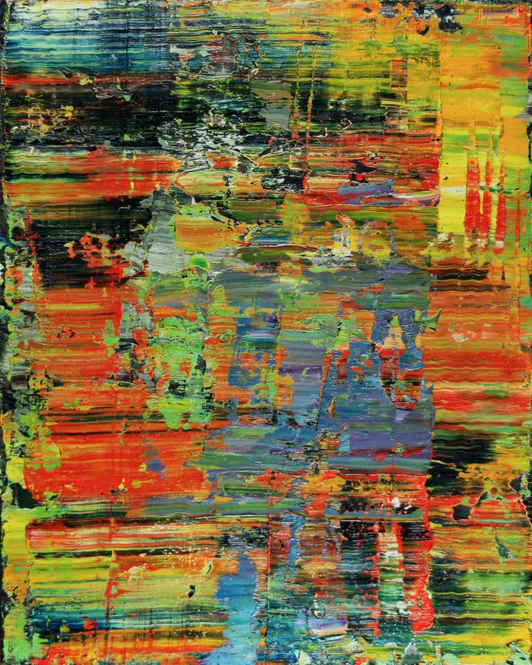 770x963 Saatchi Art Arlington Garden, Pasadena [Abstract Painting - Painting Pasadena