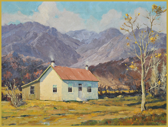 585x444 South Pasadena Painters California Plein Air Impressionism - Painting Pasadena