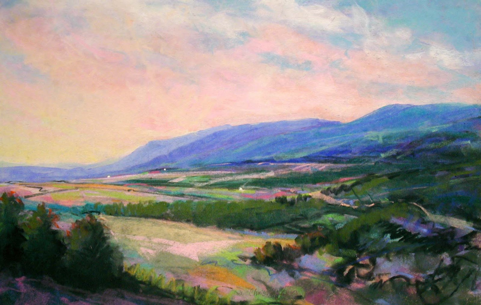 1600x1017 Landscape Painting In Pastels Chapter Nineteen - Painting Pastel Colors