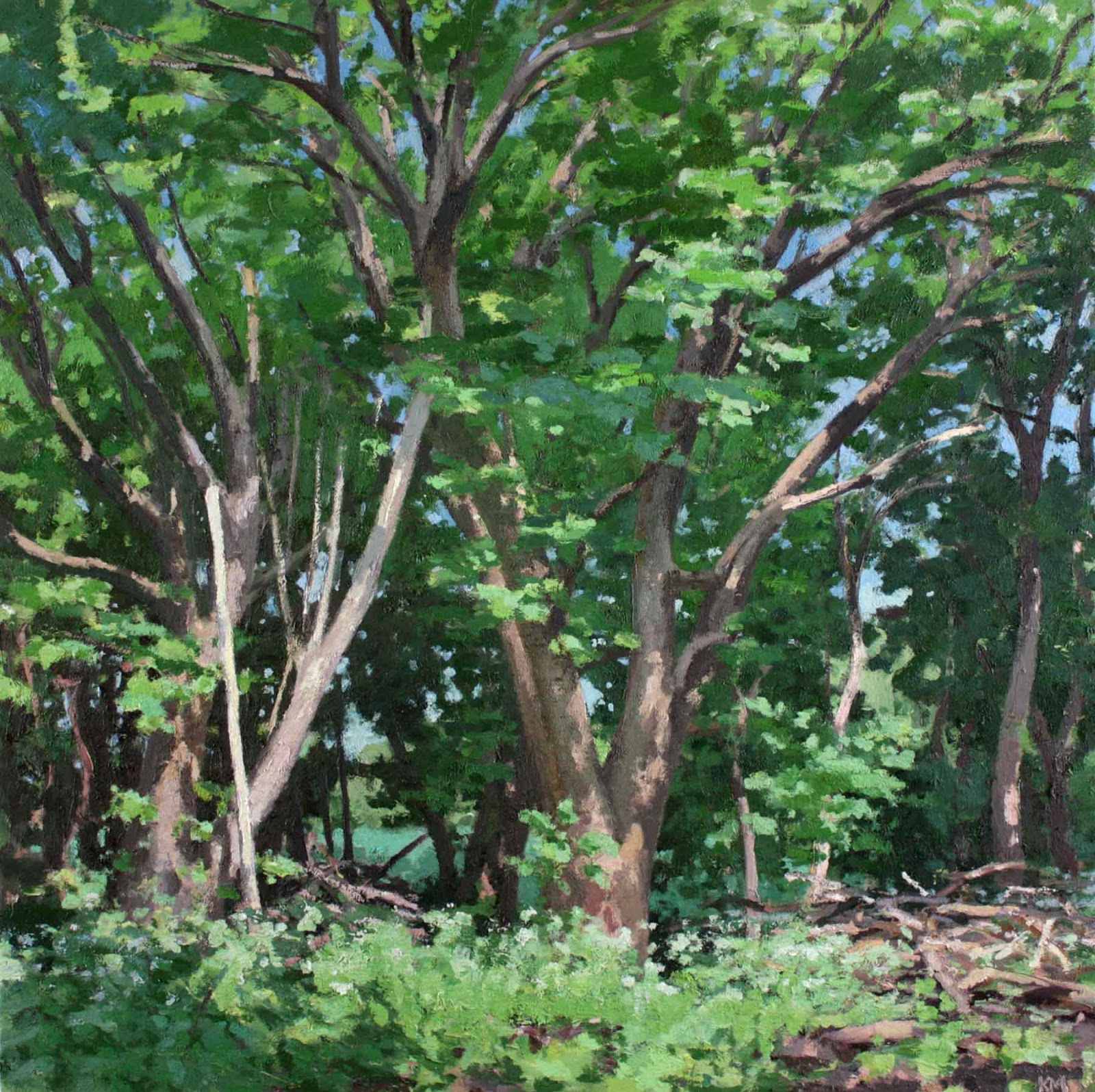 1600x1596 Kurt Moyer Paintings Interview By Larry Groff On Painting Perceptions - Painting Perceptions